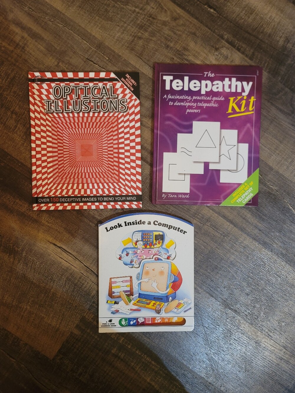 Optical Illusions & Telepathy Books